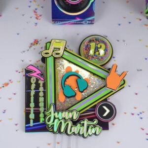 Young Cake Topper Led