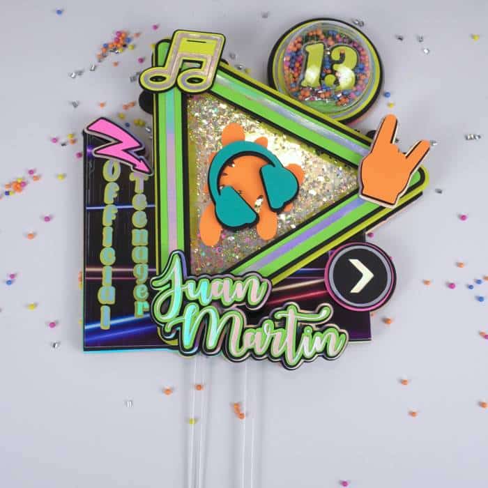 Young Cake Topper Led - Image 2
